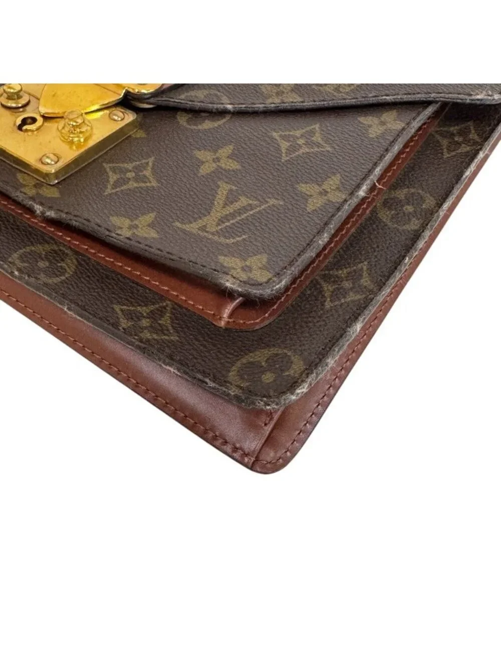 Louis Vuitton 2-Way Hand Vintage Monceau 28 Monogram Shoulder Bag